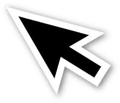 Enlarged cursor example